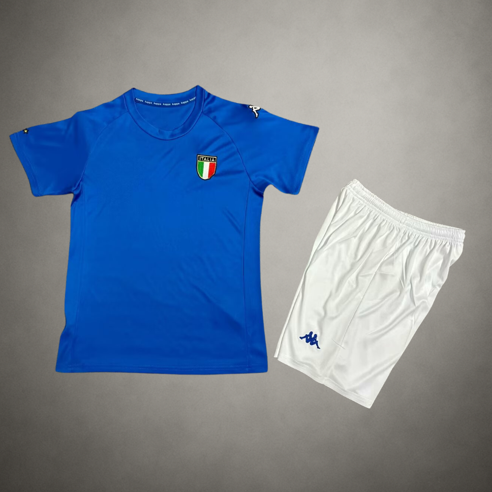 2000 Italy Home Blue Kids Kit