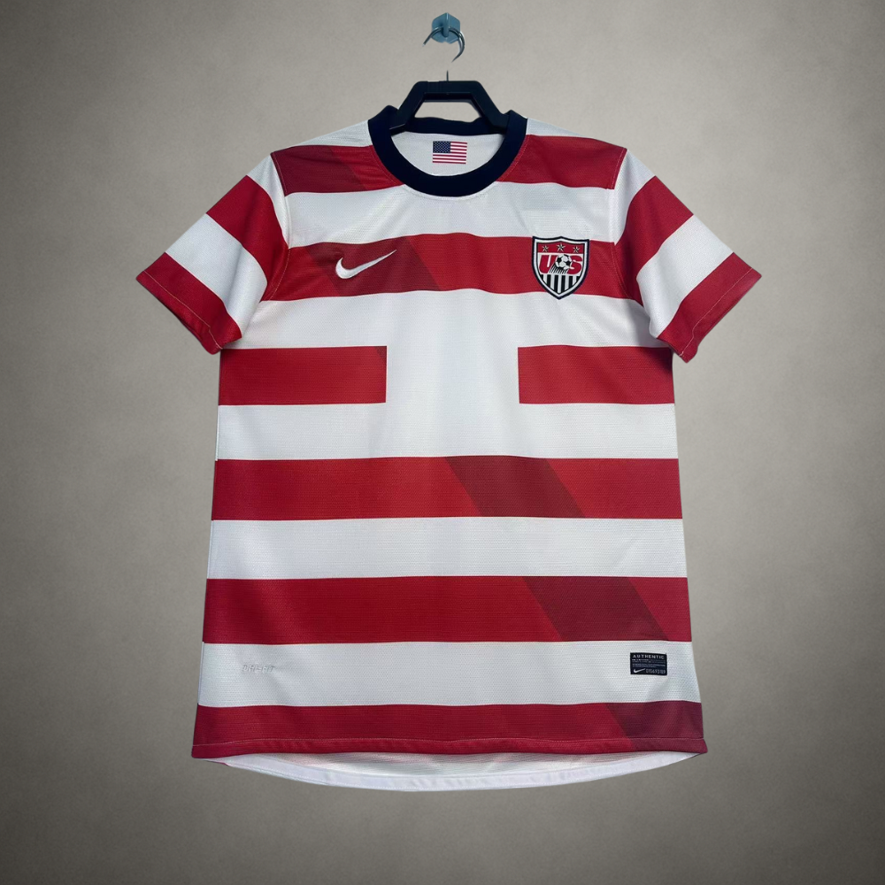 2013 USA Home Retro Soccer Jersey