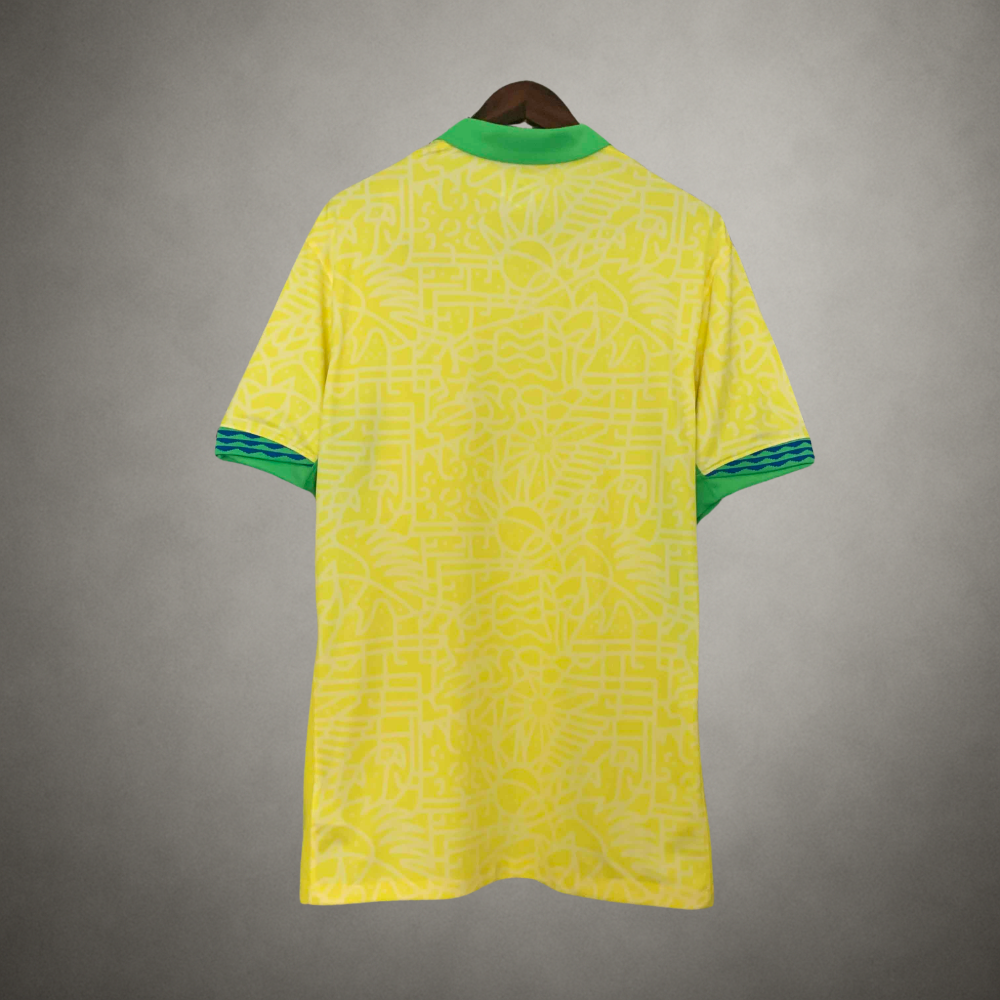 24/25 Brazil Home Yellow Jersey