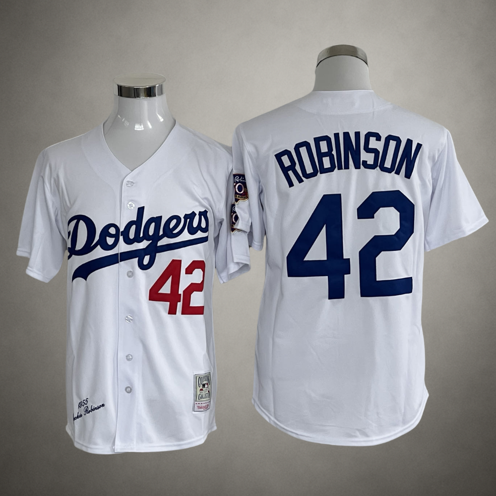 NFL Dodgers Vintage White Jersey