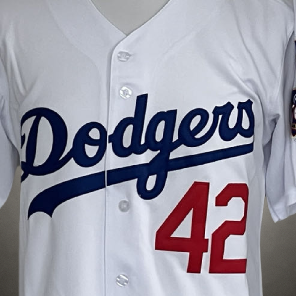 NFL Dodgers Vintage White Jersey